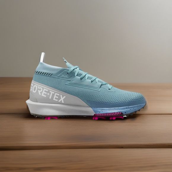 Nike Infinity Tour 2 Gore-Tex Golf Cleats Turquoise Men Size 12 FV4897-400 - Picture 2 of 10